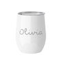 Personalised Summer Style Gloss Wine Tumbler, thumbnail 2 of 3