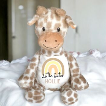 Sibling Baby Giraffe Soft Toy Big Brother, Big Sister, 4 of 5