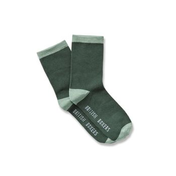 Women's Four Pair 'Forest Berry' Bamboo Sock Gift Box, 3 of 5