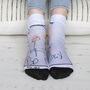 Your Child's Drawing Socks, thumbnail 4 of 4