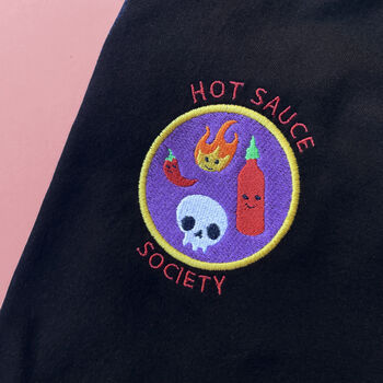 Hot Sauce Society T Shirt Or Sweatshirt, 2 of 2