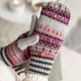 Fabulous Fairisle Knit Gloves, thumbnail 7 of 12