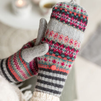 Fabulous Fairisle Knit Gloves, 7 of 12