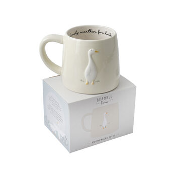 Bramble Farm Duck Stoneware Mug In Gift Box, 2 of 6