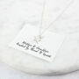 Silver Star Mother And Daughter Pendant Necklace, thumbnail 2 of 7