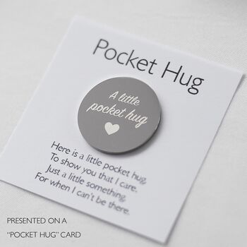 Pocket Hug Gift, Send A Hug, Hug Token Gifts, 3 of 10