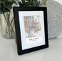 Personalised Framed UK Location Map Print, thumbnail 1 of 10