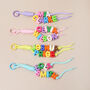 Personalised Double Name Bag Charm, thumbnail 1 of 3