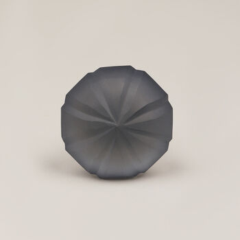 G Decor Umbrella Diamond Stylish Matt Glass Knobs, 4 of 12
