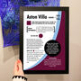 Personalised Print 50th Birthday Gift For Football Fans, thumbnail 7 of 11