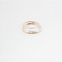 Tri Colour Gold Filled Stacking Ring Set, thumbnail 3 of 11