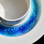 Sculptural Castle Porcelain Cup And Glass Saucer, thumbnail 6 of 6