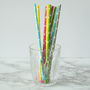Patterned Paper Straws, thumbnail 6 of 11