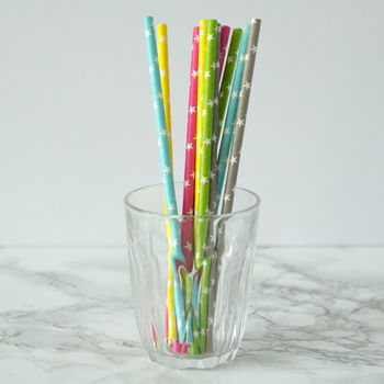 Patterned Paper Straws, 6 of 11