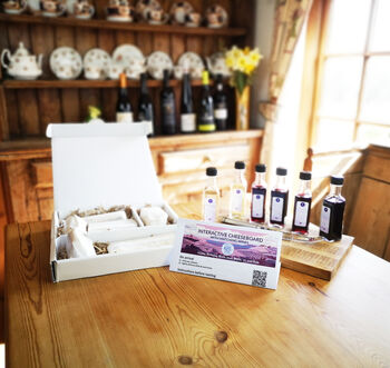 Cheeseboard Game Gift Kit With Matching Wines, 3 of 9