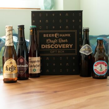 Belgian Craft Beer Case With Beer Hawk Glass, 3 of 4