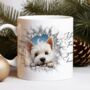 Personalised Christmas West Highland Terrier Break Through, thumbnail 8 of 10