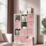 Eight Piece Fabric Storage Cubes Set, thumbnail 6 of 7