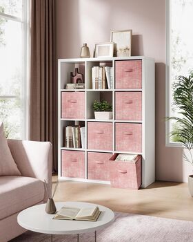 Eight Piece Fabric Storage Cubes Set, 6 of 7