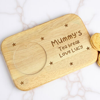 Personalised Stars Wooden Coaster Tray, 2 of 10