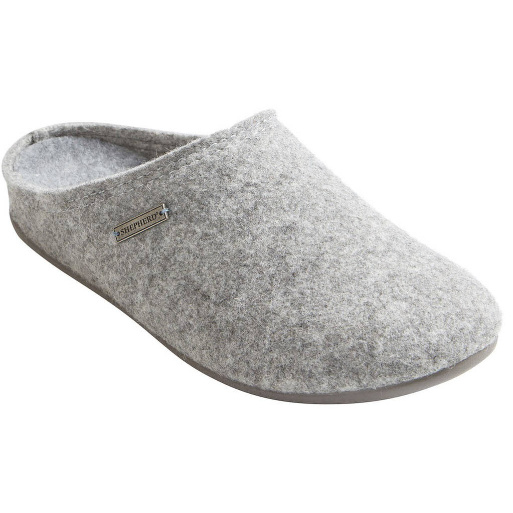 men's felt slippers by idyll home