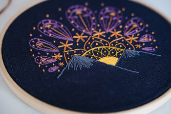 Sunset Embroidery Kit, 2 of 9