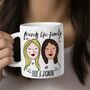 Personalised Friends Like Family Mug, thumbnail 1 of 3