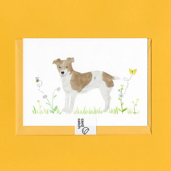 Jude The Jack Russell Illustrated Blank Greeting Card, 4 of 10