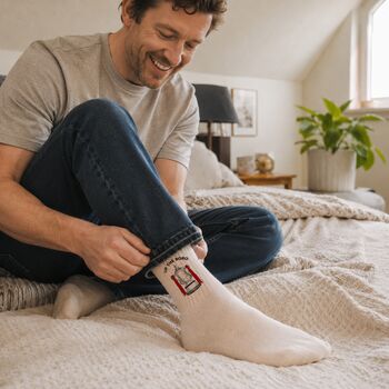 Personalised Lucky Football Socks, 2 of 7