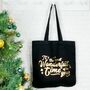 Its A Wonderful Time Of Year Christmas Tote Bag, thumbnail 1 of 3