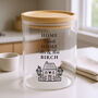 Personalised Home Glass Storage Jar, thumbnail 1 of 5
