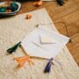 Personalised Initial Colouring Pennant Banner, thumbnail 2 of 5