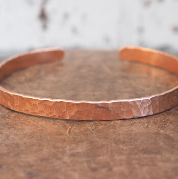 Personalised Men’s Copper Cuff Bracelet, 3 of 6
