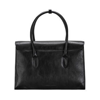 Personalised Large Women's Laptop Handbag 'Fabia', 5 of 12