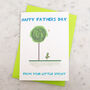 Fathers Day Little Sprout Plantable Seed Card, thumbnail 2 of 4