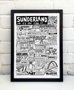 Sunderland Landmarks Print, 7 of 11