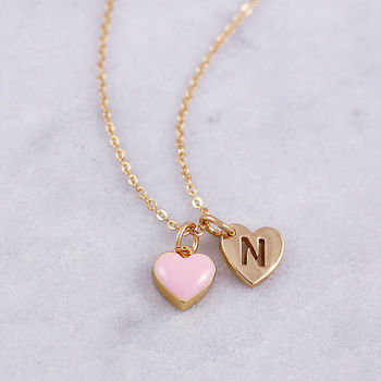 Valentines Gift Enamel Heart Necklace, 10 of 11