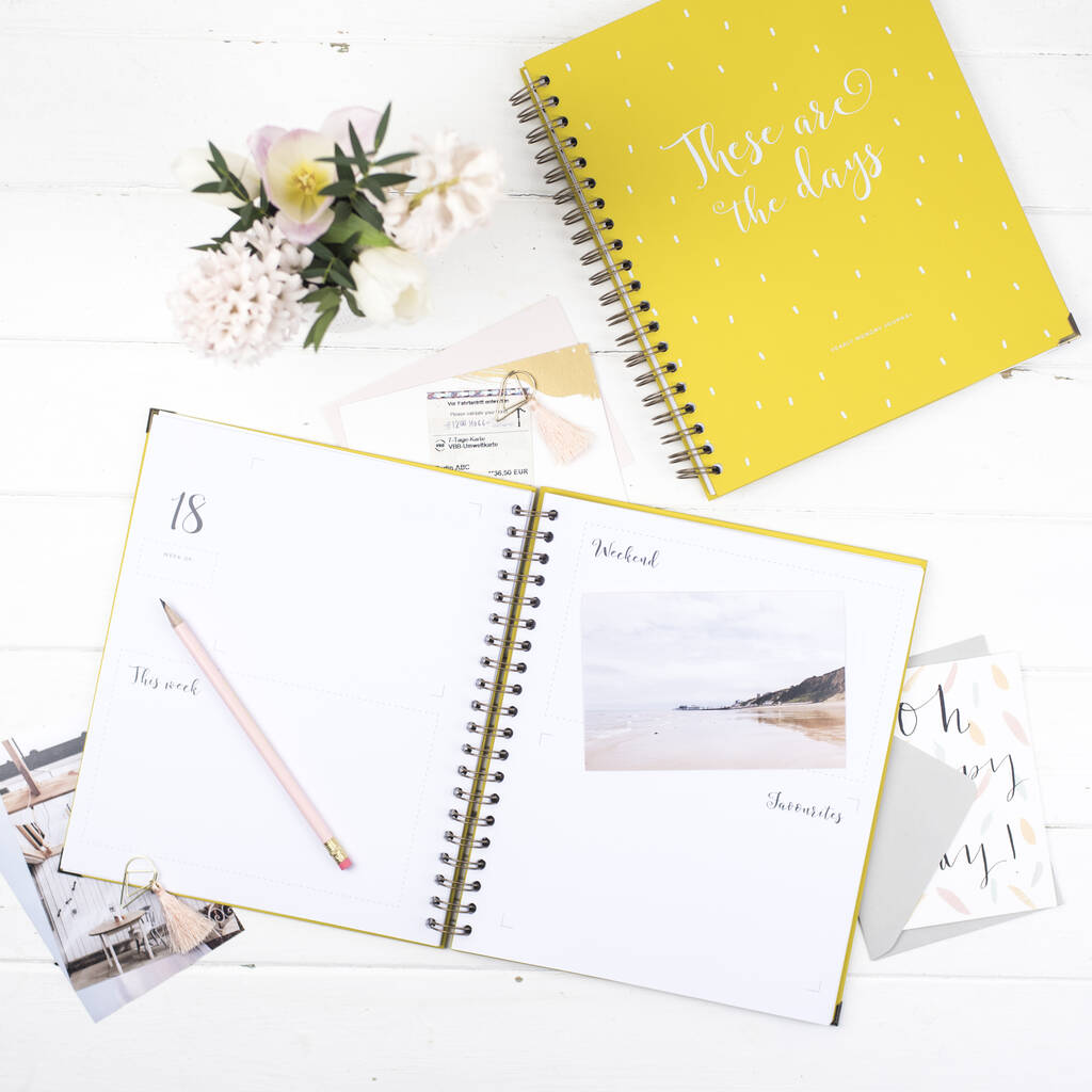 Personalised 2021 Memory Journal By Mama Journals