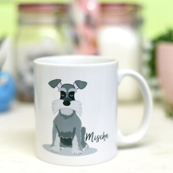 Personalised Cute Dog Name Mug Gift, 8 of 12