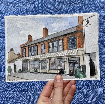 Personalised 'Special Place' Watercolour Illustration, 8 of 10
