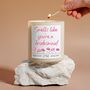 Smells Like You're A Bridesmaid Candle Gift For Bridal Party, thumbnail 1 of 6