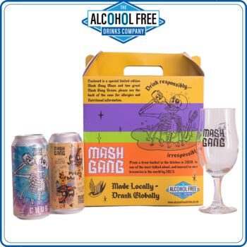 Alcohol Free Mash Gang Gift Box, 3 of 3