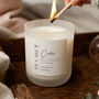 Birthday Gift For Her Date Of Birth Personalised Candle, thumbnail 1 of 10