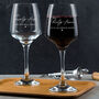 Personalised Wine Glass 50th Birthday Gift For Mum Or Friend, thumbnail 6 of 9