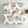 Cat Wedding Wrapping Paper, thumbnail 2 of 6