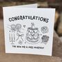 Personalised Wedding Day Card For Couple, thumbnail 1 of 6