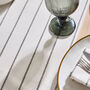 Colbrook Striped Cotton Table Runner, thumbnail 3 of 5