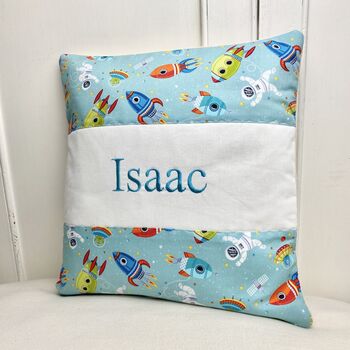 Outer Space Name Cushion, 11 of 11