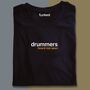 Drummers Heard Not Seen Statement Shirt, thumbnail 1 of 2