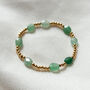 Aventurine Beaded Bracelet, thumbnail 1 of 2